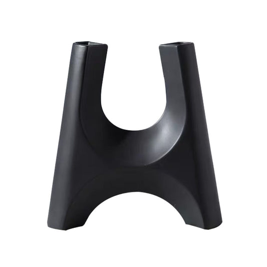 SOGA 42x39cm Ornament Modern Minimalist Bottle Holder Stylish Cylindrical Stand and Plant Pots for Home Décor