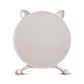 SOGA 40cm White Smart Makeup Bedroom Table Mirror Cat Ear Style No LED Light
