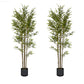 SOGA 180cm Lucky Bamboo Tree Bambusa Vulgaris Artificial Plant w/ 7 Branches Home Accent Decor
