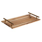 SOGA 36cm Brown Rectangle Wooden Acacia Food Serving Tray Charcuterie Board Centerpiece Home Decor