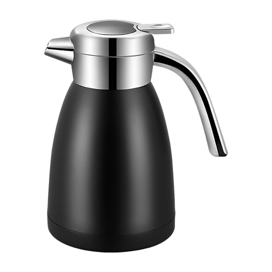 SOGA 1.2L Stainless Steel Insulated Vacuum Flask WaterBottle Black