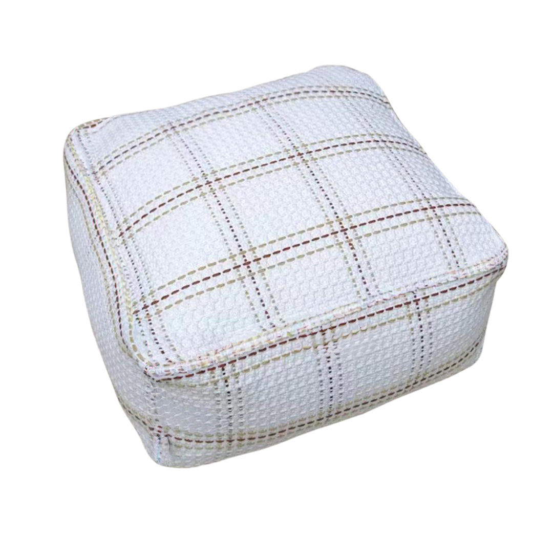 SOGA 50cm Pouf Soft Polyester cotton Pillow with EPP Particle Insert, Home Decor