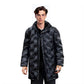 abbee Black 3XL Winter Hooded Glossy Overcoat Long Jacket Stylish Lightweight Quilted Warm Puffer Coat