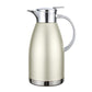 Soga 1.8L GoldColor 3-Layer Vacuum Insulated Stainless Steel Flask Ideal for Home and Office