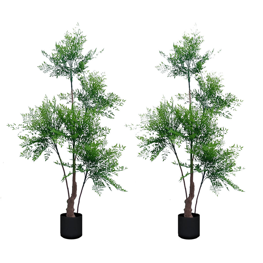 SOGA 2X 180cm Nandina Heavenly Bamboo Tree Artificial Plant Home Accent Decor
