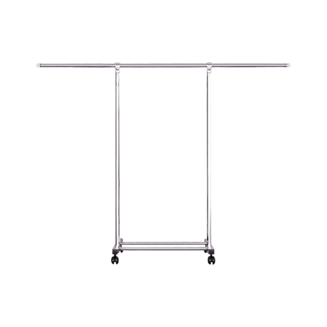 SOGA 180cm Stainless Steel Floor-Standing Clothes Rack - Durable and Space-Saving Laundry Organizer