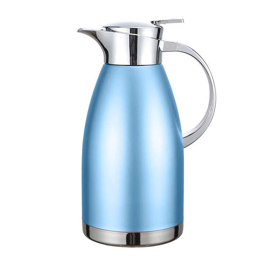 Soga 1.8L Blue Color 3-Layer Vacuum Insulated Stainless Steel Flask Ideal for Home and Office