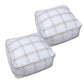 SOGA 50cm Pouf Soft Polyester Cotton Pillow with EPP Particle Insert Home Decor