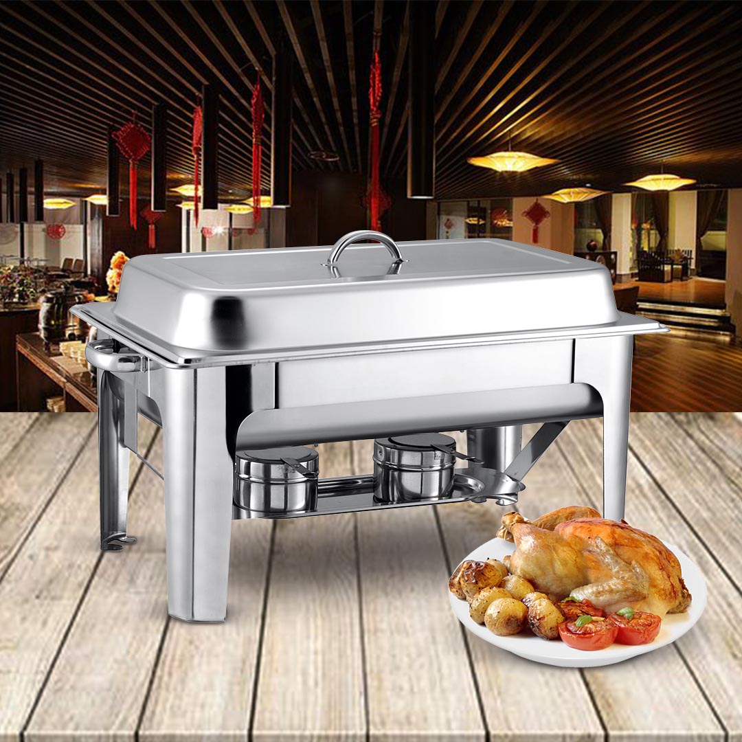 SOGA 9L Stainless Steel Chafing Catering Dish Food Warmer
