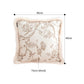 SOGA 2X 50cm Light Luxury French Style Printed Plush Pillow Set Throw Pillow