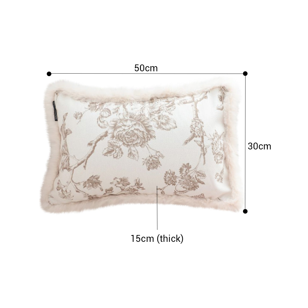 SOGA 35CM Light luxury Retro Pillow French Style Cover Case Cushion Throw Pillow