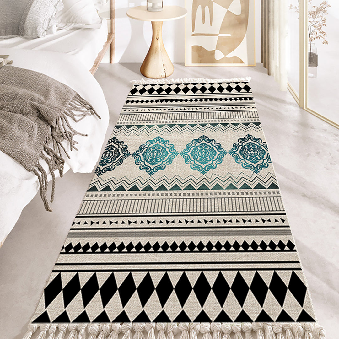 SOGA 2X 90cm Boho Bathroom Rug Vintage Kitchen Area Runner Rugs, Home Decor