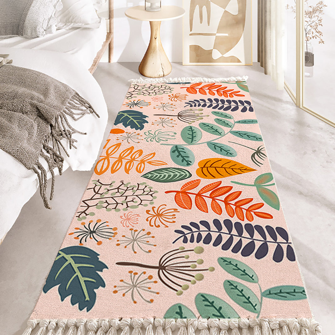 SOGA 90cm Soft cotton woven handmadeArea rugs for living room bedroom, Home Decor