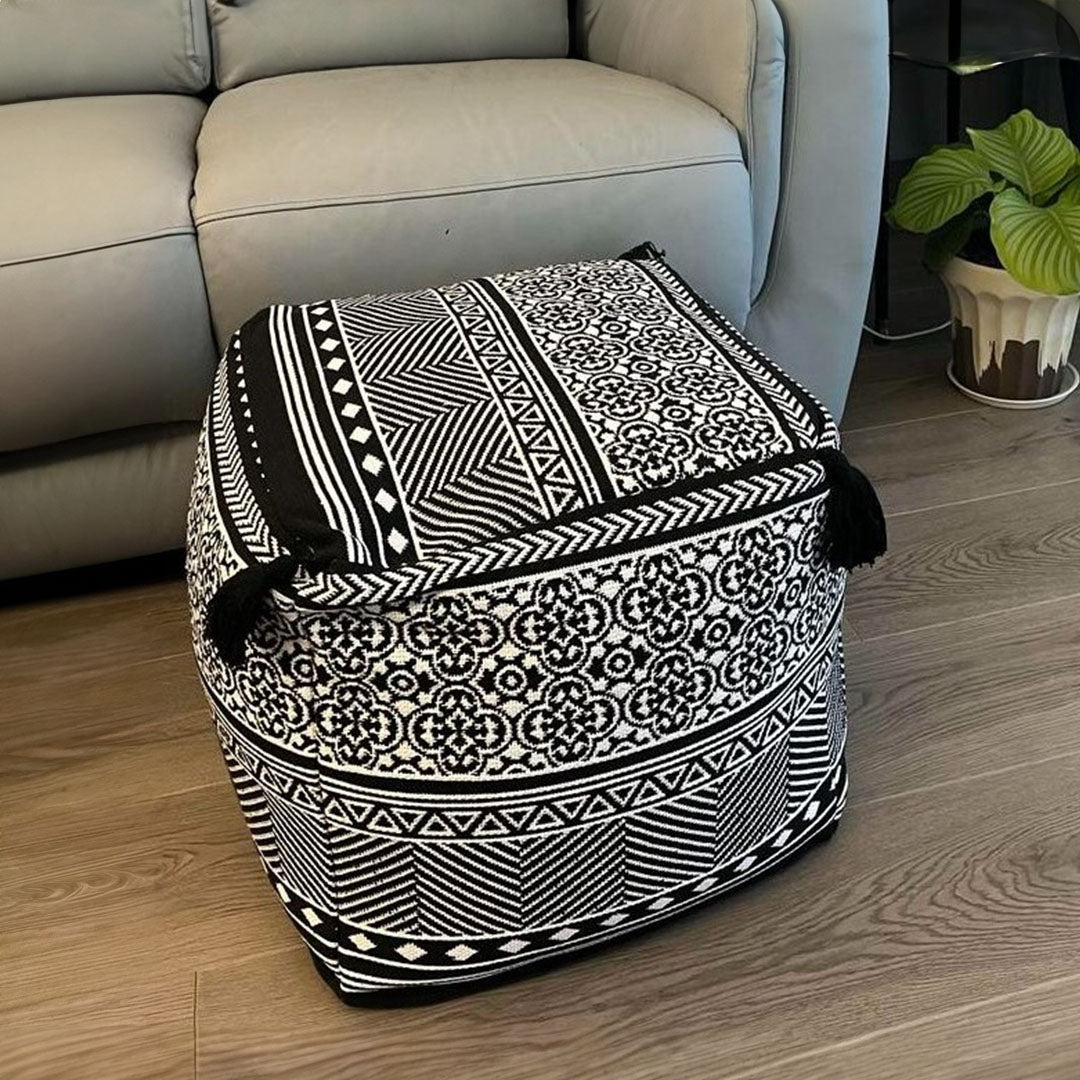 SOGA 42cm Beige Premium Polyester Fiber Cushion with EPP Particle Insert, Home Decor