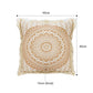 SOGA 50cm Pillow Cover Moon Decor Cotton Decorative Throw Pillow