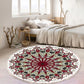 SOGA 2X 120cm Mandala Modern Ethnic Tassel Print Anti-slip Doormat, Home Decor