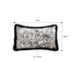 SOGA 2X 35cm Elegant Decorative Luxury Victorian Rose French Embroidery Throw Pillow