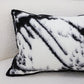 SOGA 35cm Throw Pillow Black and White Leopard Thick Premium Polyester Fiber for Home Decor