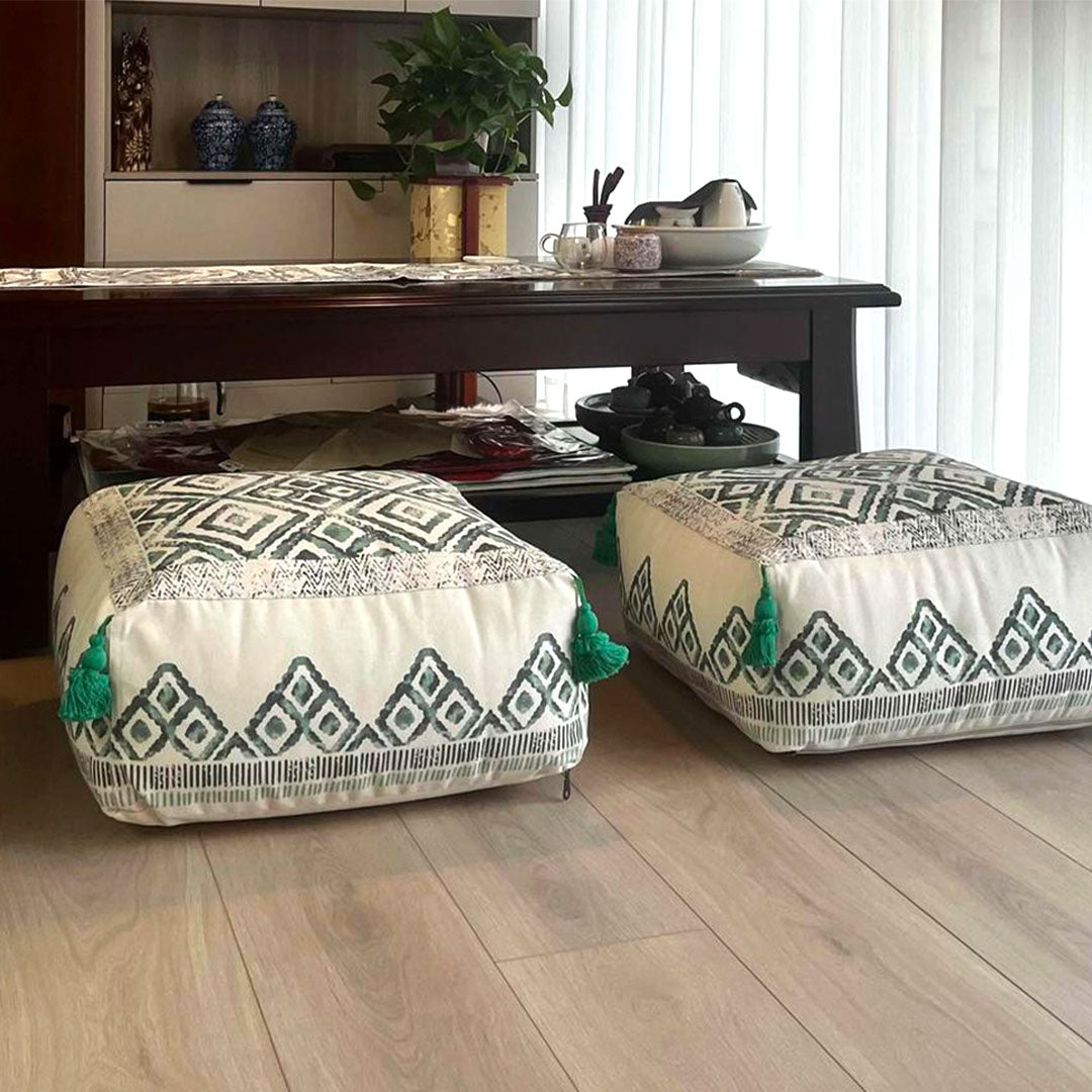 SOGA 2X 50cm Ultra-Comfort Polyester-Cotton Cushion with EPP Particle Support, Home Decor