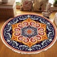 SOGA 90cm Round Mandala Ethnic Style Round Carpet, Anti-slip Doormat, Home Decor