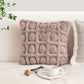 SOGA 2X 45cm Wabi-sabi Herringbone Plush Square Throw Pillow