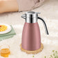 SOGA 1.8L Stainless Steel Insulated Vacuum Flask Water Bottle Pink