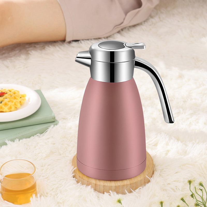 SOGA 1.8L Stainless Steel Insulated Vacuum Flask Water Bottle Pink