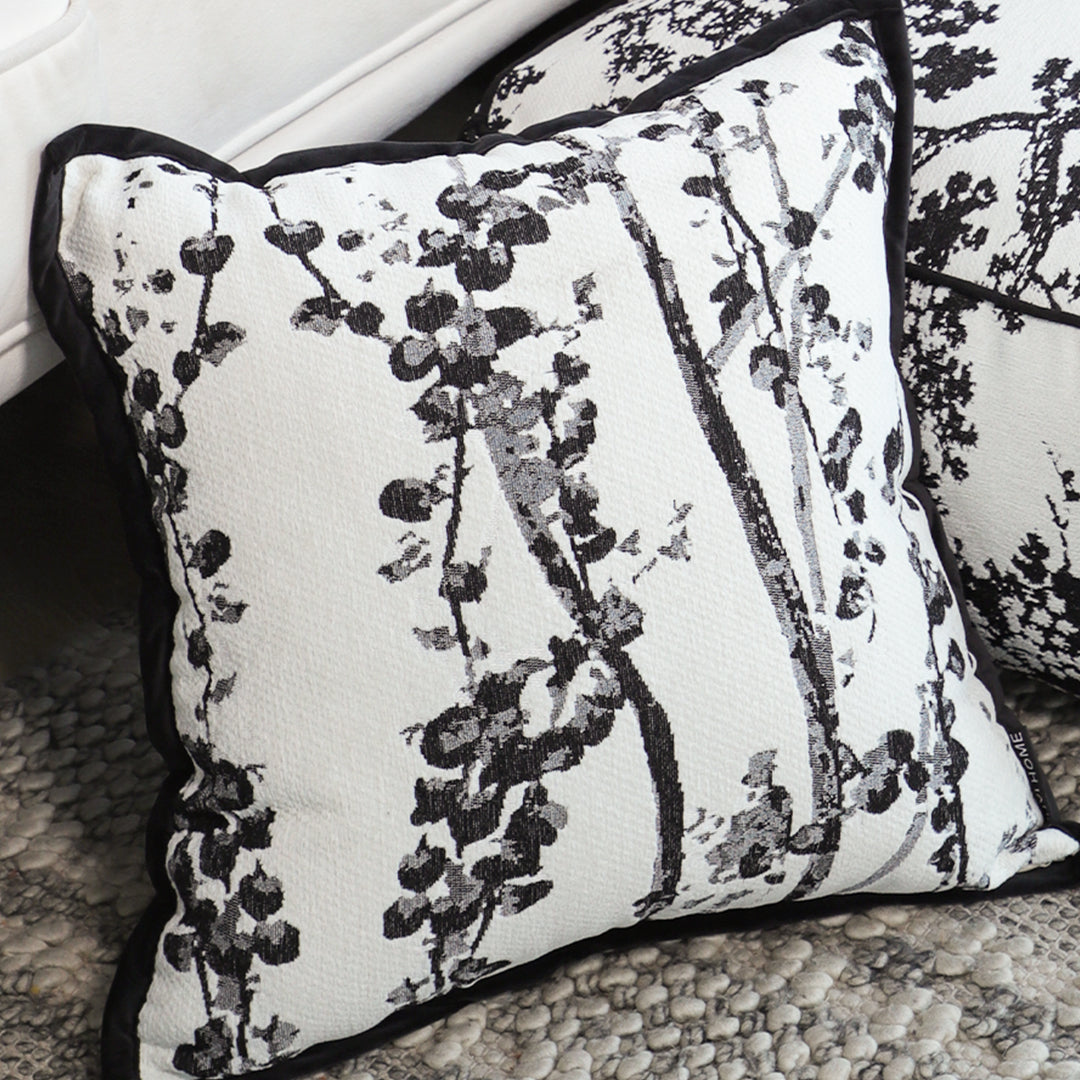 SOGA 2X 50cm Throw Pillow Botanical and Modern Elegant for Home Decor