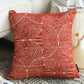 SOGA 2X 50Cm Red Oversized Pillow Perfect Cinnabar Outdoor/Indoor Lumbar Throw Pillow