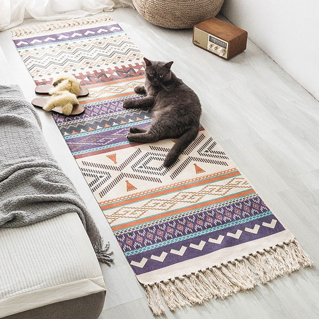 SOGA 90cm Bathroom Rug Vintage Kitchen Area Runner Rugs, Home Decor