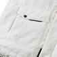 abbee White 2XL Winter Fur Hooded Down Jacket Stylish Lightweight Quilted Warm Puffer Coat