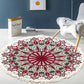 SOGA 2X 120cm Mandala Modern Ethnic Tassel Print Anti-slip Doormat, Home Decor
