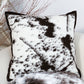 SOGA 50cm Throw Pillow Black and White Leopard Thick Premium Polyester Fiber for Home Decor
