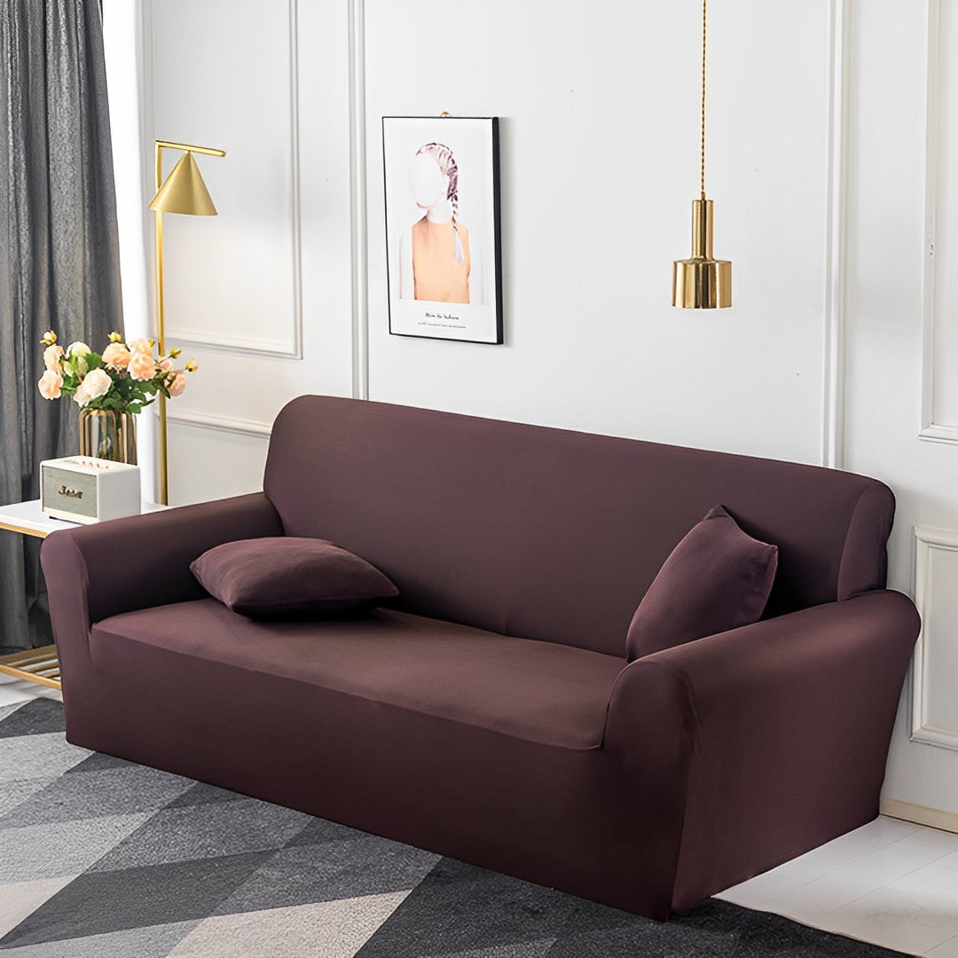 SOGA 2-Seater Coffee Sofa Cover Couch Protector High Stretch Lounge Slipcover Home Decor