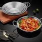 Soga 25cm Signature Dry Pot crafted with 201 Material in Silver Color and for Kitchen Essentials