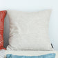 SOGA 2X 50cm Throw Pillow Off White Lumbar Embroidered Decorative Cover Stitch for Home Decor