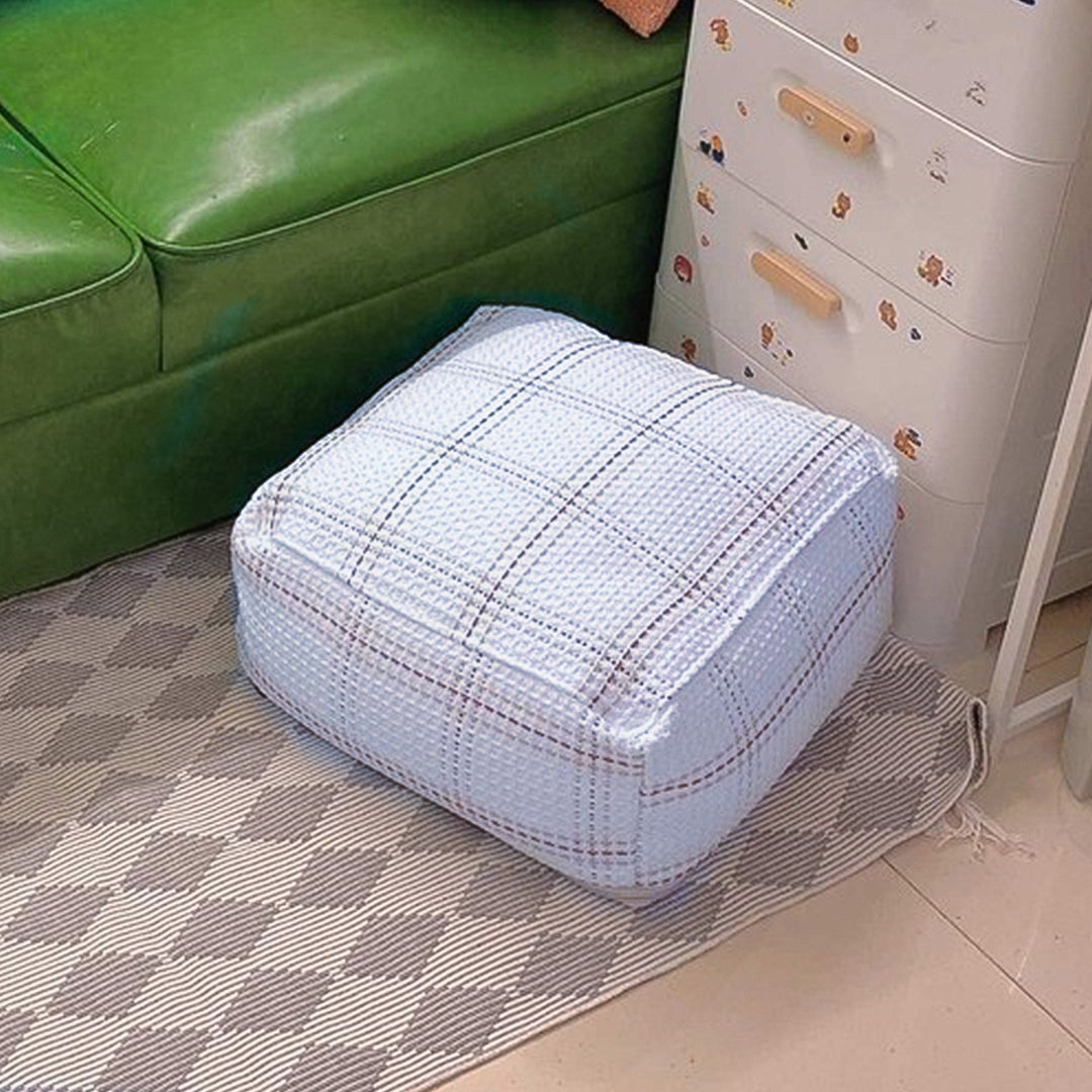 SOGA 50cm Pouf Soft Polyester cotton Pillow with EPP Particle Insert, Home Decor