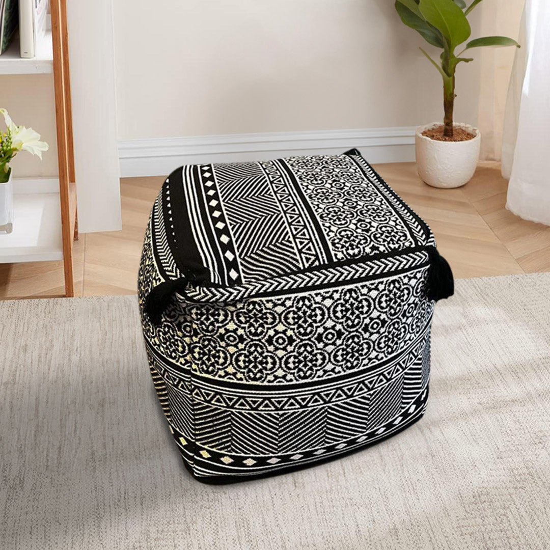 SOGA 42cm Beige Premium Polyester Fiber Cushion with EPP Particle Insert, Home Decor