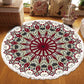 SOGA 2X 120cm Mandala Modern Ethnic Tassel Print Anti-slip Doormat, Home Decor