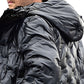 abbee Black 3XL Winter Hooded Glossy Overcoat Long Jacket Stylish Lightweight Quilted Warm Puffer Coat