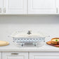 SOGA 2L Lace Edge Dining Stove Silver Color Portable Dining Cooking Appliance for Kitchen Essential