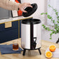 SOGA 16L Portable Insulated Cold/Heat Coffee Tea Beer Barrel Brew Pot With Dispenser