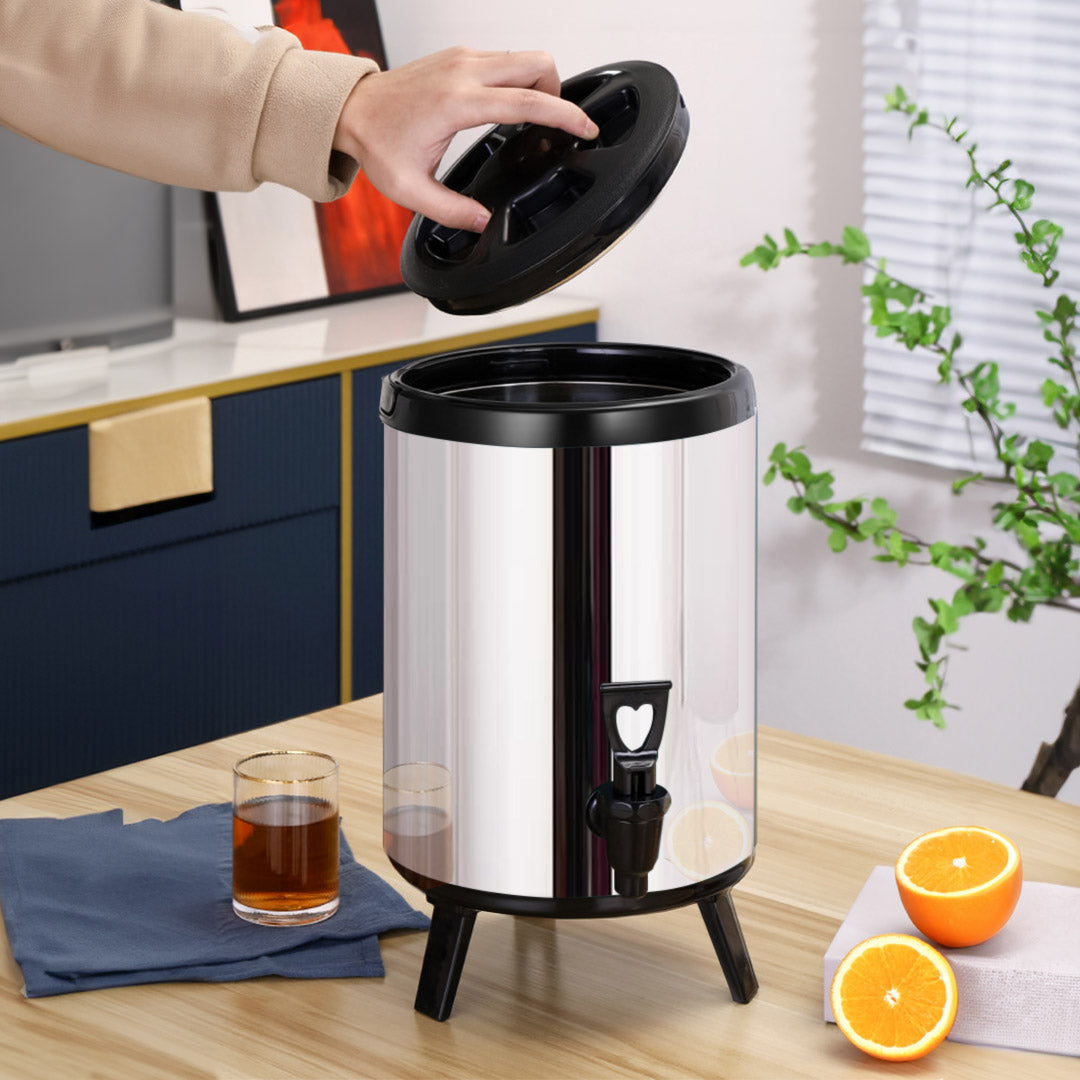 SOGA 16L Portable Insulated Cold/Heat Coffee Tea Beer Barrel Brew Pot With Dispenser