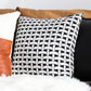 SOGA 2X 50cm Black & White Pattern Throw Pillow Thick Comfort Pro Polyester Fiber Cotton for Home Decor