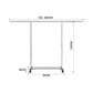 SOGA 200cm Stainless Steel Floor-Standing Clothes Rack - Durable and Space-Saving Laundry Organizer