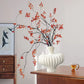 SOGA 25X24cm Small Matte White Ornament Vases Countertop Decoration Accessories Porch Crafts Home Decor