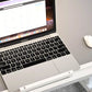 SOGA 2X 60X40cm Grey Small Laptop Bed Portable Foldable Study Table Adjustable