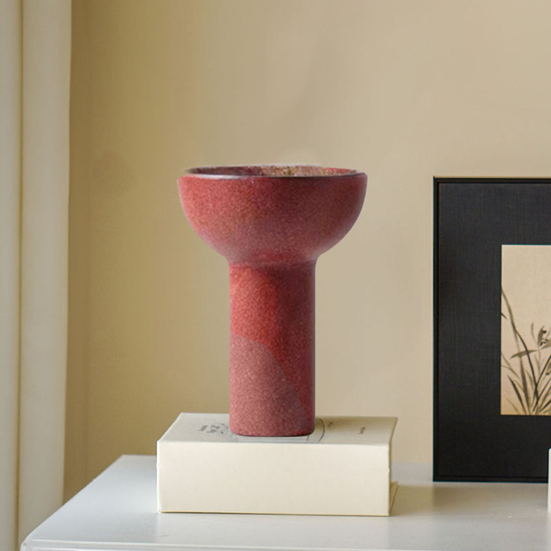 SOGA 15x19.5cm Ornament Minimalist Nordic Versatile Ceramic Vase Modern Luxury Decorative for Home Decor