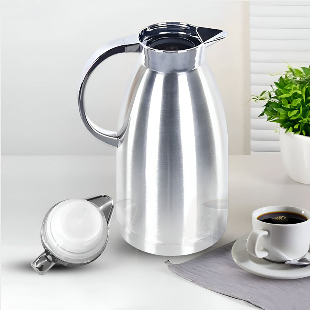 SOGA 1.8L Stainless Steel Insulated Vacuum Flask Water Coffee Jug Thermal