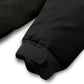 abbee Black Large Winter Fur Hooded Down Jacket Stylish Lightweight Quilted Warm Puffer Coat